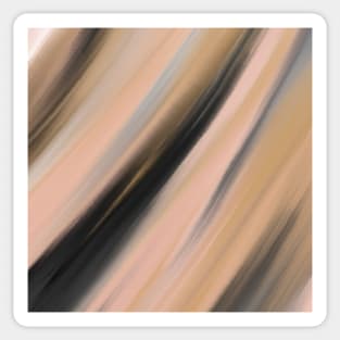 Colorful brush strokes stripes 5 Sticker